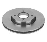 2x Disco de freno Eje delantero ventilación interna 10706 FEBI BILSTEIN