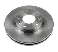 2x Disco de freno Eje delantero ventilación interna 108454 FEBI BILSTEIN