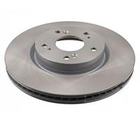 2x Disco de freno Eje delantero ventilación interna 108477 FEBI BILSTEIN