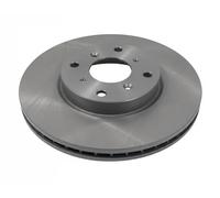 2x Disco de freno Eje delantero ventilación interna 108549 FEBI BILSTEIN