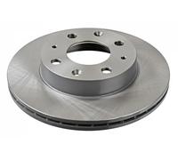 2x Disco de freno Eje delantero ventilación interna 108600 FEBI BILSTEIN