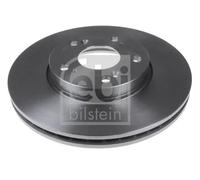 2x Disco de freno Eje delantero ventilación interna 108644 FEBI BILSTEIN