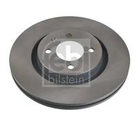 2x Disco de freno Eje delantero ventilación interna 11206 FEBI BILSTEIN para VW