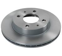 2x Disco de freno Eje delantero ventilación interna 12137 FEBI BILSTEIN