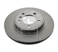 2x Disco de freno Eje delantero ventilación interna 12323 FEBI BILSTEIN para BMW