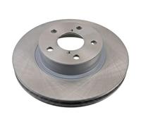 2x Disco de freno Eje delantero ventilación interna 170758 FEBI BILSTEIN