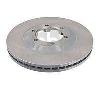 2x Disco de freno Eje delantero ventilación interna 170788 FEBI BILSTEIN