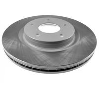 2x Disco de freno Eje delantero ventilación interna 170850 FEBI BILSTEIN