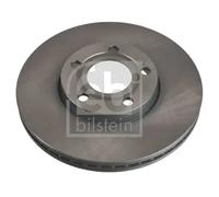 2x Disco de freno Eje delantero ventilación interna 18392 FEBI BILSTEIN para VW