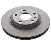 2x Disco de freno Eje delantero ventilación interna 18398 FEBI BILSTEIN para VW