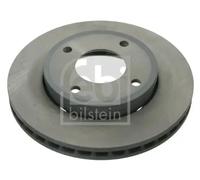 2x Disco de freno Eje delantero ventilación interna 22835 FEBI BILSTEIN