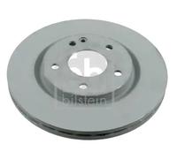 2x Disco de freno Eje delantero ventilación interna 22995 FEBI BILSTEIN