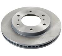 2x Disco de freno Eje delantero ventilación interna 26048 FEBI BILSTEIN