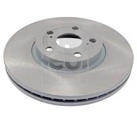 2x Disco de freno Eje delantero ventilación interna 27233 FEBI BILSTEIN