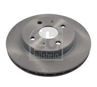 2x Disco de freno Eje delantero ventilación interna 30637 FEBI BILSTEIN