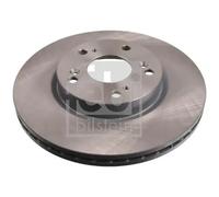 2x Disco de freno Eje delantero ventilación interna 31399 FEBI BILSTEIN