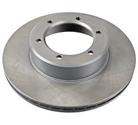 2x Disco de freno Eje delantero ventilación interna 31553 FEBI BILSTEIN para VW