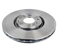 2x Disco de freno Eje delantero ventilación interna 33 10 0167 SWAG para PEUGEOT