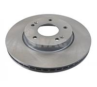 2x Disco de freno Eje delantero ventilación interna 33 10 6433 SWAG para HYUNDAI