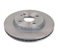 2x Disco de freno Eje delantero ventilación interna 33 10 7233 SWAG para MAZDA 2