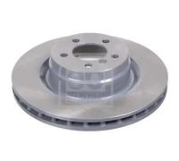 2x Disco de freno Eje delantero ventilación interna 43891 FEBI BILSTEIN