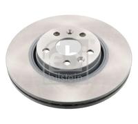 2x Disco de freno Eje delantero ventilación interna 43939 FEBI BILSTEIN