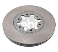 2x Disco de freno Eje delantero ventilación interna 43968 FEBI BILSTEIN