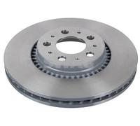 2x Disco de freno Eje delantero ventilación interna 55 91 8050 SWAG para VOLVO