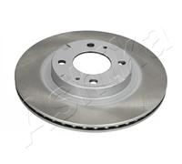2x Disco de freno Eje delantero ventilación interna 60-00-0614C ASHIKA