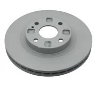 2x Disco de freno Eje delantero ventilación interna 83 92 3441 SWAG para MAZDA