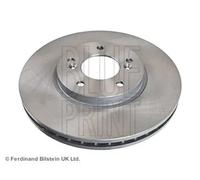 2x Disco de freno Eje delantero ventilación interna ADH24355 BLUE PRINT