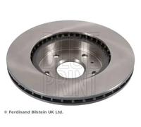 2x Disco de freno Eje delantero ventilación interna ADK84334 BLUE PRINT