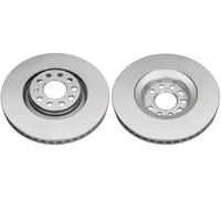 OPTIMAL 2X Disco De Freno Delante Ø320 Mm Ventilado Para Audi A4 8EC B7 2.0 1.6