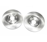 2x Disco de freno Eje delantero ventilación interna BS-8176HC OPTIMAL para HONDA