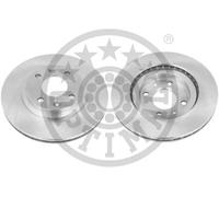 2x Disco de freno Eje delantero ventilación interna BS-9154C OPTIMAL para DACIA