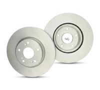 2x Disco de freno Eje delantero ventilación interna BS-9482C OPTIMAL para HONDA
