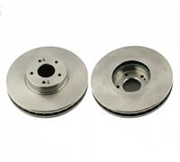 2x Disco de freno Eje delantero ventilación interna J3300531 NIPPARTS para KIA
