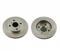 2x Disco de freno Eje delantero ventilación interna J3302124 NIPPARTS