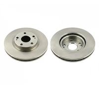 2x Disco de freno Eje delantero ventilación interna J3302156 NIPPARTS