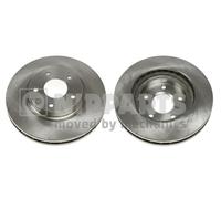 2x Disco de freno Eje delantero ventilación interna N3305068 NIPPARTS para JEEP