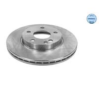 2x Disco de freno Eje delantero ventilado 015 521 0038 MEYLE para MERCEDES-BENZ