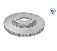 2x Disco de freno Eje delantero ventilado 083 521 2097/PD MEYLE