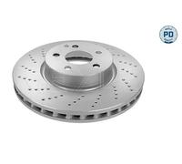 2x Disco de freno Eje delantero ventilado 083 521 2103/PD MEYLE