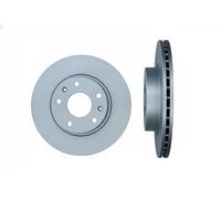 2x Disco de freno Eje delantero ventilado 103071 KAMOKA para LAND ROVER