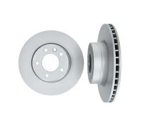 2x Disco de freno Eje delantero ventilado 1031126 KAMOKA para BMW 5 5 Touring 6