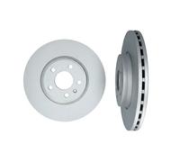 2x Disco de freno Eje delantero ventilado 103137 KAMOKA para AUDI A5 A4 B8