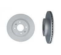 2x Disco de freno Eje delantero ventilado 103207 KAMOKA para KIA HYUNDAI