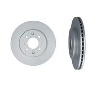 2x Disco de freno Eje delantero ventilado 103222 KAMOKA para HONDA JAZZ II