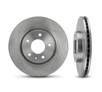 2x Disco de freno Eje delantero ventilado 103265 KAMOKA para OPEL CHEVROLET