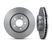 2x Disco de freno Eje delantero ventilado 103298 KAMOKA para BMW X5 X3